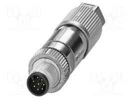 PHOENIX CONTACT Conector M12 de 8 pines recto IDC IP65