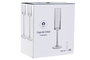 DKD Home Decor Copa Cava Champán Cristal Transparente 160ml Set de 6 Piezas 6.8 x 24.3 x 6.8 cm