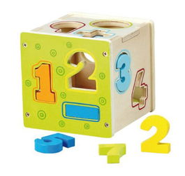 Juego Smart Cubo Formas Numeros Encajables Surtidos