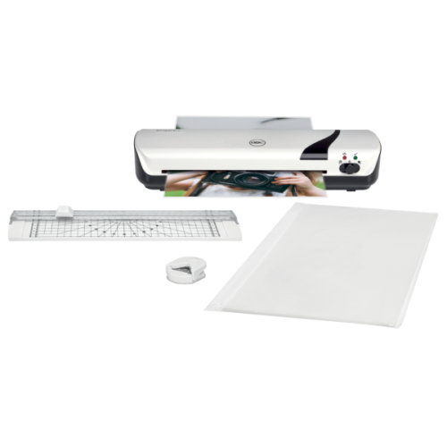 GBC Inspire+ Set de Plastificadora A4 con Cizalla y Redondeador, Blanco GBC Inspire+ Set de Plastificadora A4 con Cizalla y Redondeador, Blanco