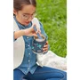 Monbento Fiambrera isotérmica Handy Wolf infantil 2 compartimentos 350 ml + 150 ml