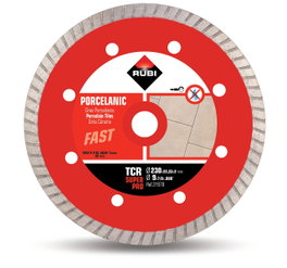 RUBI Disco Diamant Superpro Porcelánico TCR 230 Ø x22x2 mm