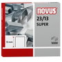 Novus Grapas 23/13 Galvanizadas para Grapadoras de Gruesos, Caja de 1000 Unidades