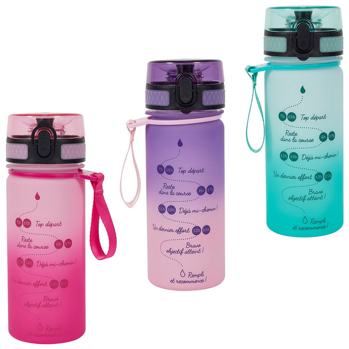 Cook Concept Botella Motivacional 500 Ml Bouteille Colores Surtidos