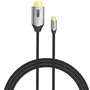 Vention Cable Conversor HDMI 2.0 4K USB Tipo-C Macho a HDMI Macho 1m Negro CRBBF