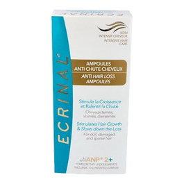 ECRINAL Ampollas Anti-Caida Anp 2+ 10Ampx5Ml Estimula Crecimiento Reduce Caída Cabello Debilitado