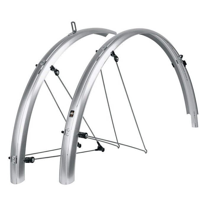 SKS Bluemels Basic Kit Guardabarros Bicicleta 28" Delantero y Trasero Aluminio y Plástico 32-47mm SKS Bluemels Basic Kit Guardabarros Bicicleta 28" Delantero y Trasero Aluminio y Plástico 32-47mm