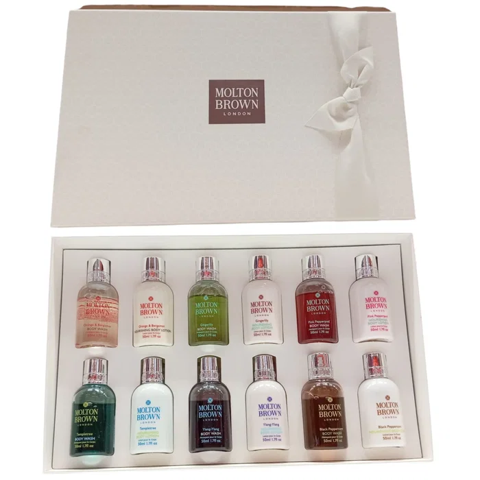 Molton Brown Conjunto Bath & Body Treasures Gel de ducha 12 pzs 50 ml Molton Brown Conjunto Bath & Body Treasures Gel de ducha 12 pzs 50 ml