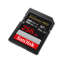 SanDisk Tarjeta SDXC UHS-II Clase 10 V60 256 GB SDSDXEP-256G-GN4IN Velocidad Lectura 280 MB/s Velocidad Escritura 100 MB/s