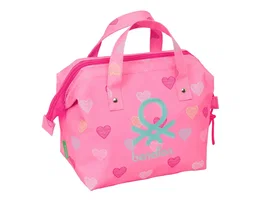 SAFTA Neceser Benetton Heart con Asas de Mano