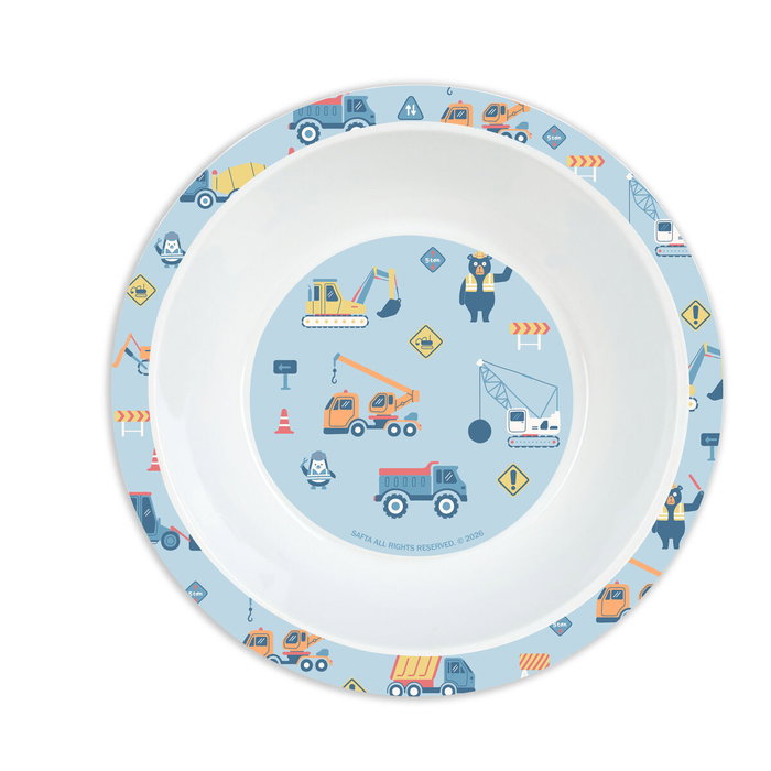 Set de Menaje Infantil Safta Gruas PVC