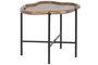 DKD Home Decor Mesita Auxiliar Urban Marron Negro 50 x 47 x 60 cm Hierro Desmontable