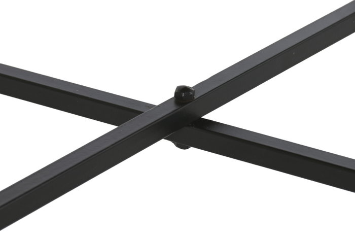 DKD Home Decor Mesita Auxiliar Urban Marron Negro 50 x 47 x 60 cm Hierro Desmontable DKD Home Decor Mesita Auxiliar Urban Marron Negro 50 x 47 x 60 cm Hierro Desmontable