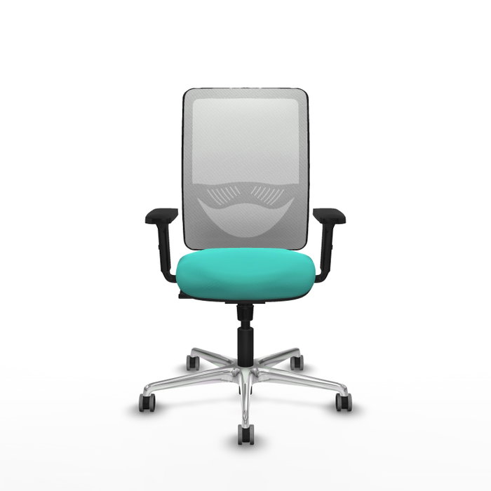 PIQUERAS Y CRESPO Silla de oficina Zulema, mecanismo Sincro, Turquesa y Blanco PIQUERAS Y CRESPO Silla de oficina Zulema, mecanismo Sincro, Turquesa y Blanco