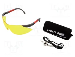 LAHTI PRO Gafas protectoras con lente amarilla