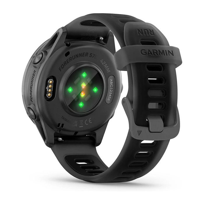 Garmin Forerunner 570 Slate Grey - Reloj GPS Multideporte con Caja de Aluminio y Pulsera de Silicona