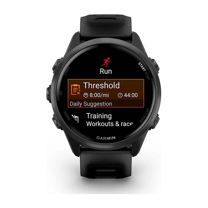 Garmin Forerunner 570 Slate Grey - Reloj GPS Multideporte con Caja de Aluminio y Pulsera de Silicona