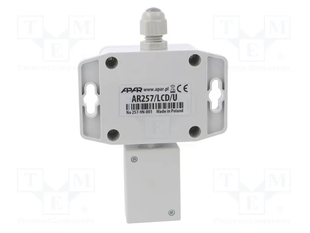 APAR Transductor de CO2, Temperatura y Humedad con Display LCD