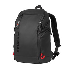 Genesis Mochila Pallad 420 para Portátil de 15.6 Pulgadas, Resistente al Agua y con Múltiples Compartimentos para Viajes y Uso Diario