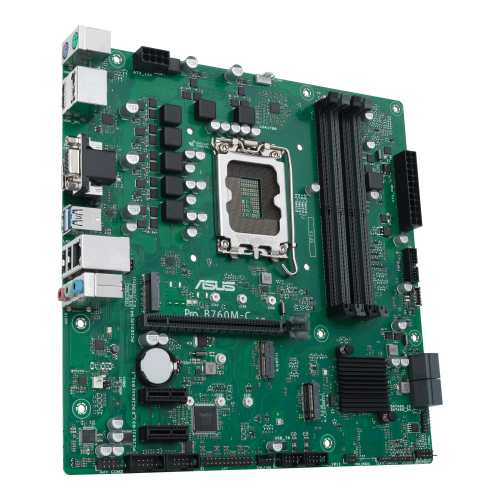 Asus PRO B760M-C-CSM 90MB1DX0-M1EAYC Placa Base Intel B760 LGA 1700 DDR5 Micro ATX para PC