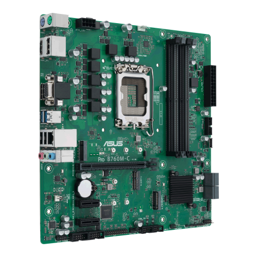 Asus PRO B760M-C-CSM 90MB1DX0-M1EAYC Placa Base Intel B760 LGA 1700 DDR5 Micro ATX para PC