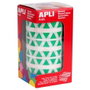 Apli Gomets Triangulares 10,5 mm Verde Rollo de 6.136 Unidades