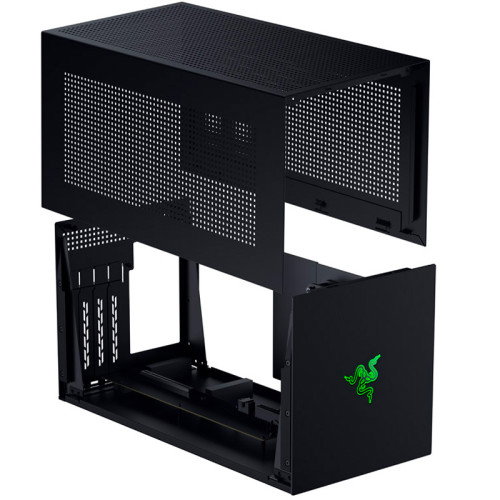 Razer Core X V2 RC21-02270200-R3M1 Negro Acero Caja para Tarjeta Gráfica Externa Thunderbolt 140W