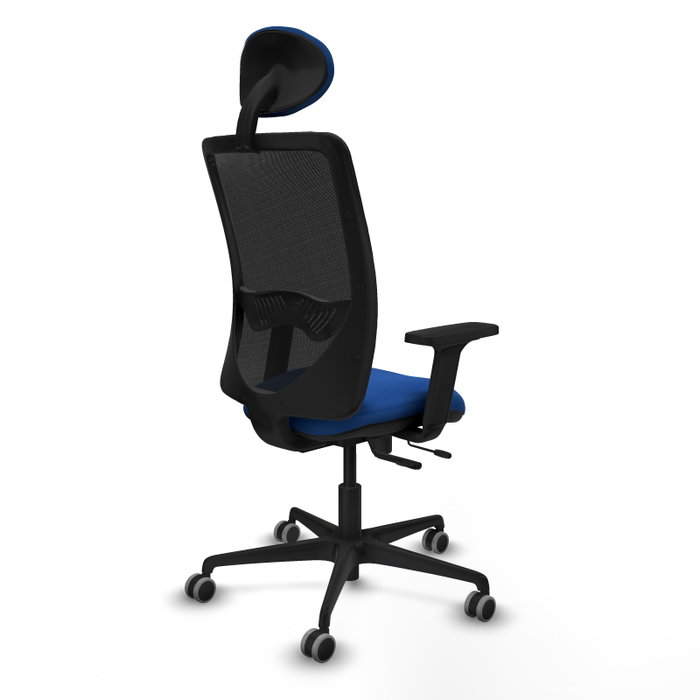 PIQUERAS Y CRESPO Silla de oficina Zulema con mecanismo Sincro/Traslack, Azul y Negro PIQUERAS Y CRESPO Silla de oficina Zulema con mecanismo Sincro/Traslack, Azul y Negro