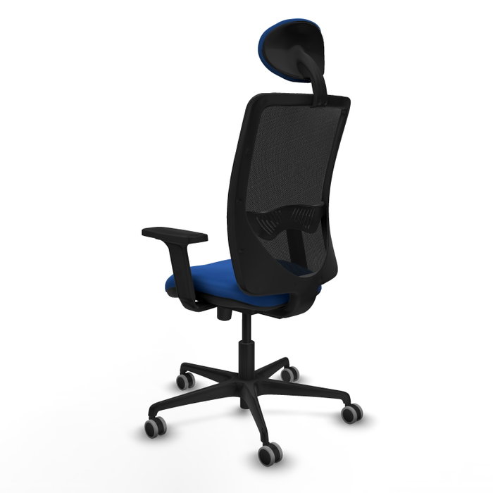 PIQUERAS Y CRESPO Silla de oficina Zulema con mecanismo Sincro/Traslack, Azul y Negro PIQUERAS Y CRESPO Silla de oficina Zulema con mecanismo Sincro/Traslack, Azul y Negro