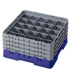 CAMBRO Cesta de lavado 25 comp. Azul marino