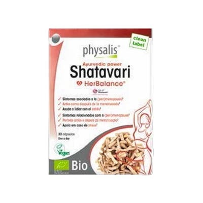 PHYSALIS Shatavari 30 comprimidos PHYSALIS Shatavari 30 comprimidos