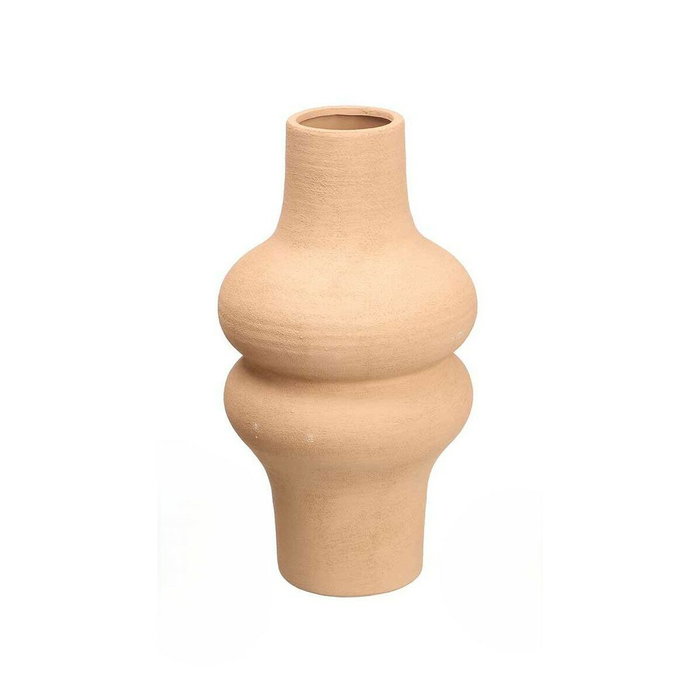 GIFTDECOR Jarrón Curvas 34cm Tierra GIFTDECOR Jarrón Curvas 34cm Tierra