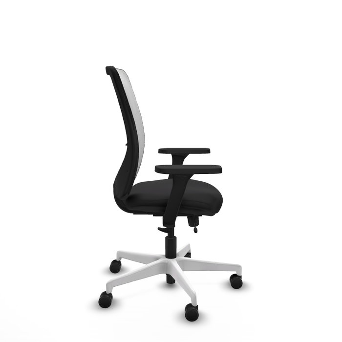 PIQUERAS Y CRESPO Silla de oficina Zulema con mecanismo Sincro/Traslack, Negro y Blanco PIQUERAS Y CRESPO Silla de oficina Zulema con mecanismo Sincro/Traslack, Negro y Blanco
