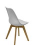 Silla Don Rodrigo de PVC color Blanco. Sin brazos