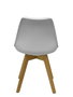 Silla Don Rodrigo de PVC color Blanco. Sin brazos