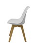 Silla Don Rodrigo de PVC color Blanco. Sin brazos