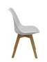Silla Don Rodrigo de PVC color Blanco. Sin brazos