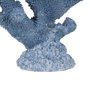 Figura Coral Azul Resina Decoración 35 X 20 X 30 cm