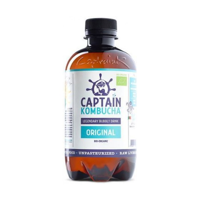 Captain Kombucha Kombucha Original Bio 400 ml Bebida de Té Orgánica Captain Kombucha Kombucha Original Bio 400 ml Bebida de Té Orgánica