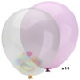 Party Time 10 Globos Confetti XL Party Time
