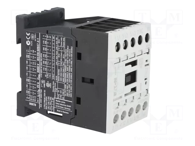 Eaton DILM7-01 Relé de protección 3p+1 3kW 400V AC3 DC 24VDC Eaton DILM7-01 Relé de protección 3p+1 3kW 400V AC3 DC 24VDC