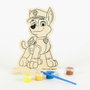 Cerdá Figuras Paw Patrol para Colorear de Madera, Azul