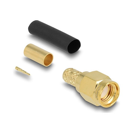 DeLOCK 91781 Conector coaxial SMA macho para LMR200 DeLOCK 91781 Conector coaxial SMA macho para LMR200