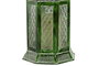 DKD Home Decor Farola Oriental Verde Metal 23 x 57 x 23 cm Set de 2