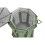 DKD Home Decor Set de 2 Farolas de Metal Verde