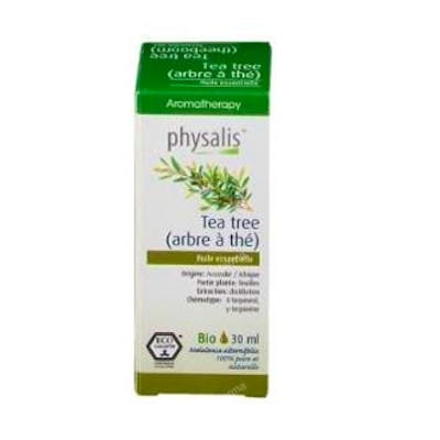 PHYSALIS Esencia de Árbol de Té (Tea Tree) 30ml Bio - Purificante para Piel y Vías Respiratorias PHYSALIS Esencia de Árbol de Té (Tea Tree) 30ml Bio - Purificante para Piel y Vías Respiratorias