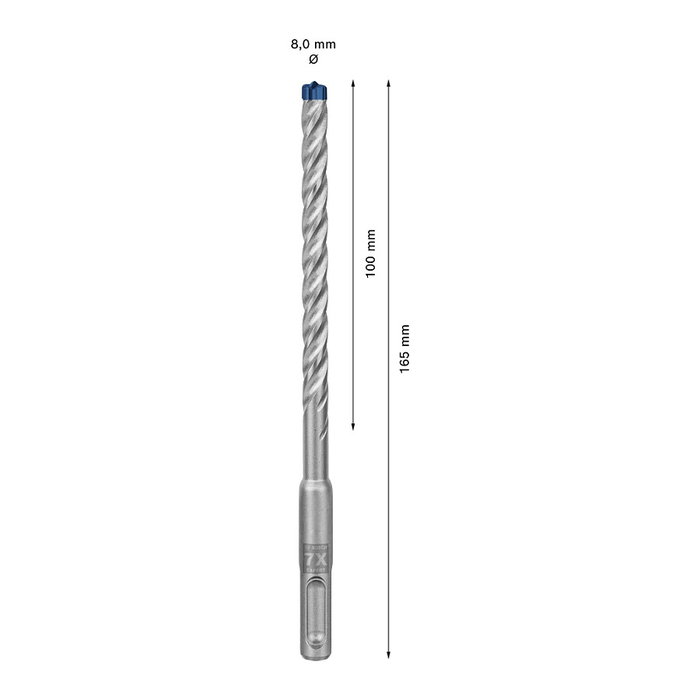 Bosch EXPERT Hammerbohrer SDS plus-7X 8x165mm Bosch EXPERT Hammerbohrer SDS plus-7X 8x165mm