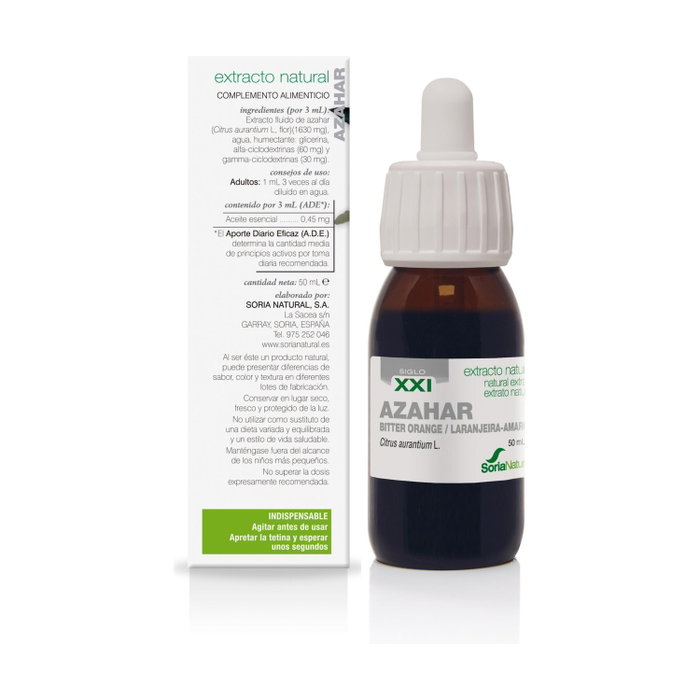 Soria Natural Extracto de Azahar Fórmula XXI 50 ml