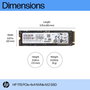 HP SSD Unidad de Estado Sólido Interna M.2 NVMe PCIe 4x4 de 1 TB - Compatible con Portátiles HP