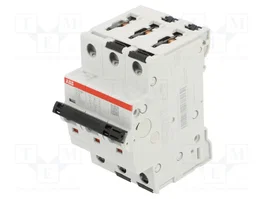 ABB S300P Interruptor magnetotérmico 3 polos 2A Curva C